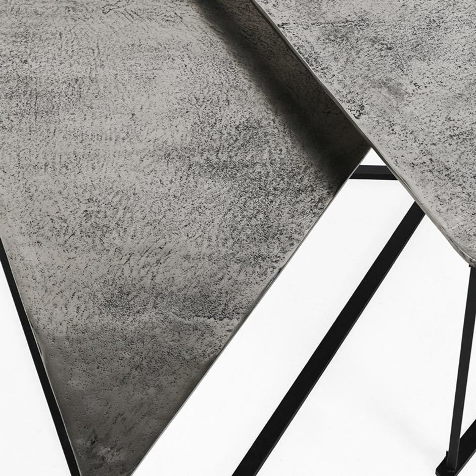 Burton Nesting Coffee Tables Set of 2 by Classic Home