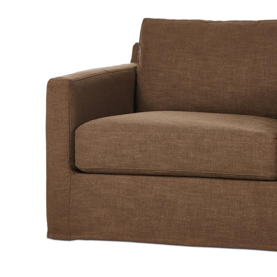 Hampton Slipcover Swivel Chair - Antwerp Cafe by Four Hands