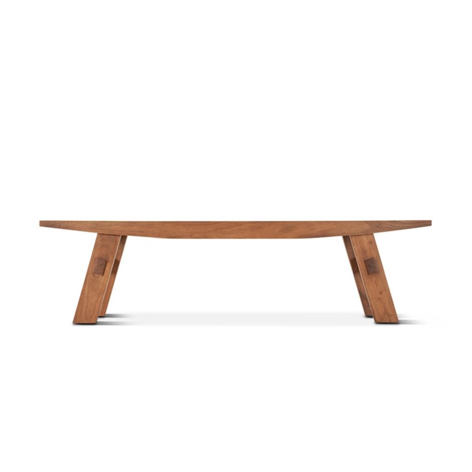 Chesapeake 68" Bench, Nutmeg by Home Trends & Design
