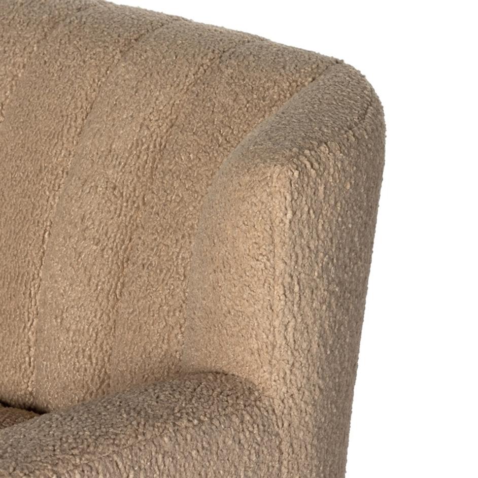 Elora Chair In Sheepskin Camel by FOUR HANDS