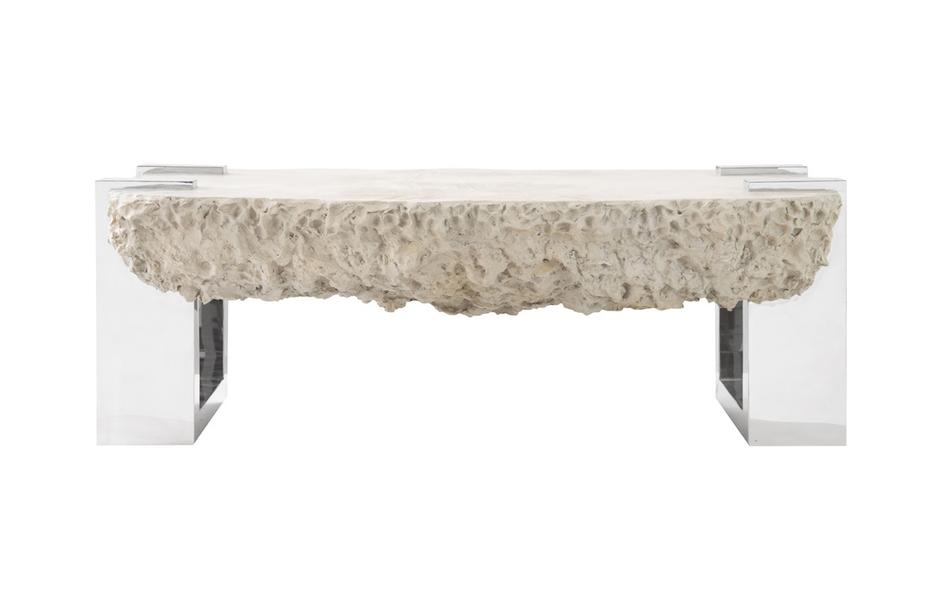 Negotiation Coffee Table, Ash by PHILLIPS COLLECTION