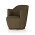 Aurora Swivel Chair - FIQA Boucle Olive by Four Hands