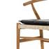 Muestra Dining Chair W/ Cushion - Pebble Black by Four Hands