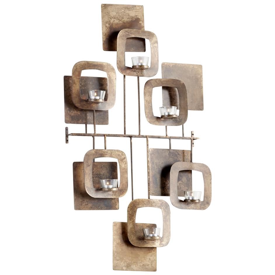 Molokai Candleholder In Bronze by Cyan Design