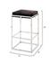 Shelby Hide Bar Stool, Espresso by Jamie Young
