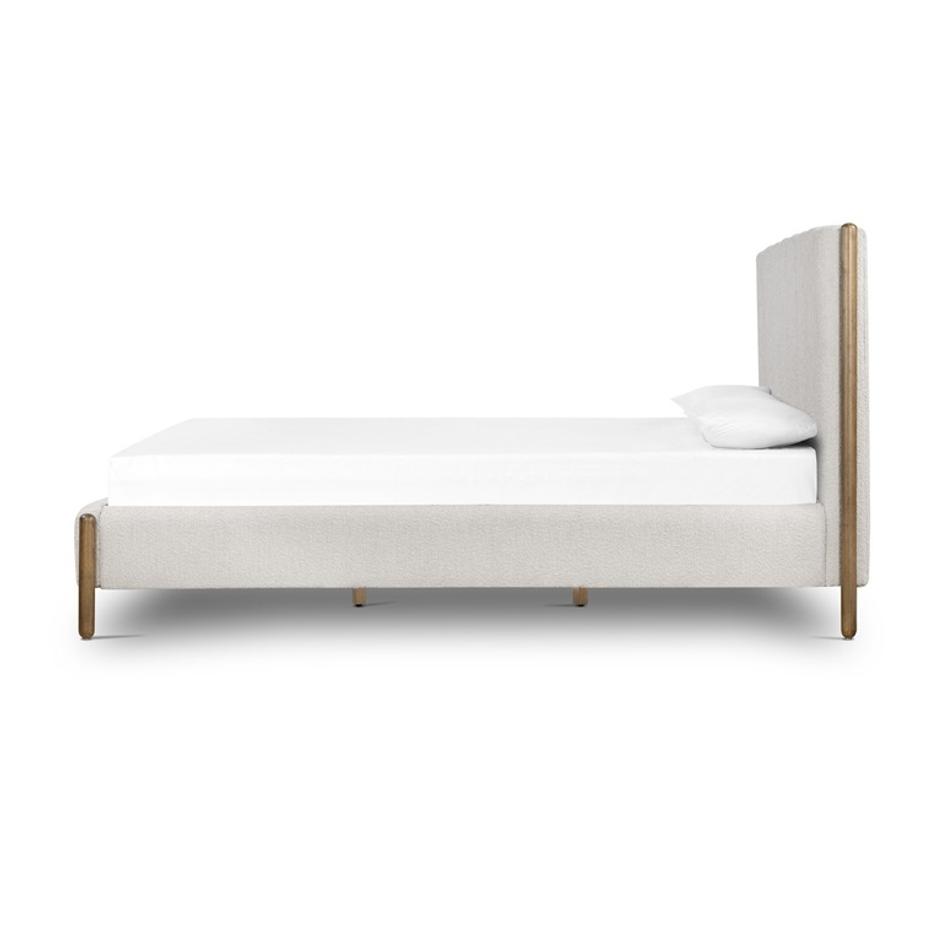 Emma Queen Bed - Knoll Sand by Four Hands