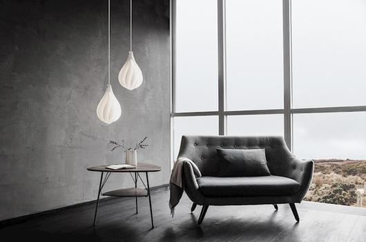 Alva Plug-In Pendant with White Cord by UMAGE