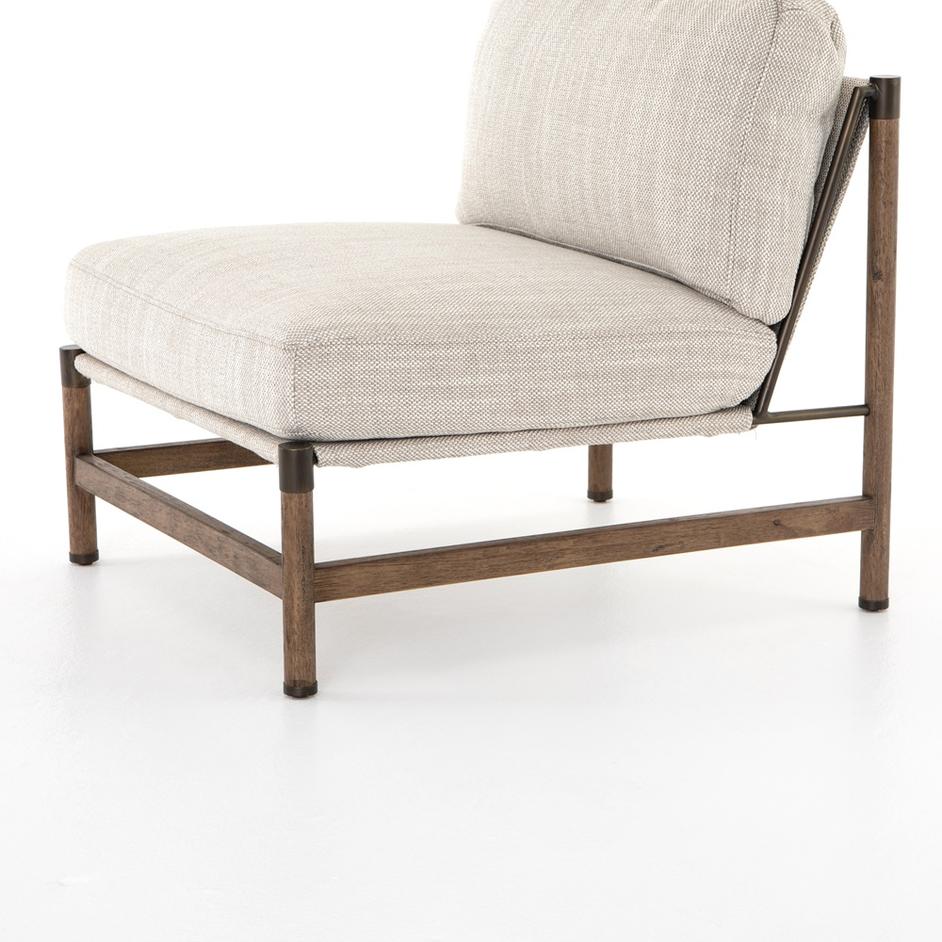 Memphis Chair-Gable Taupe by FOUR HANDS