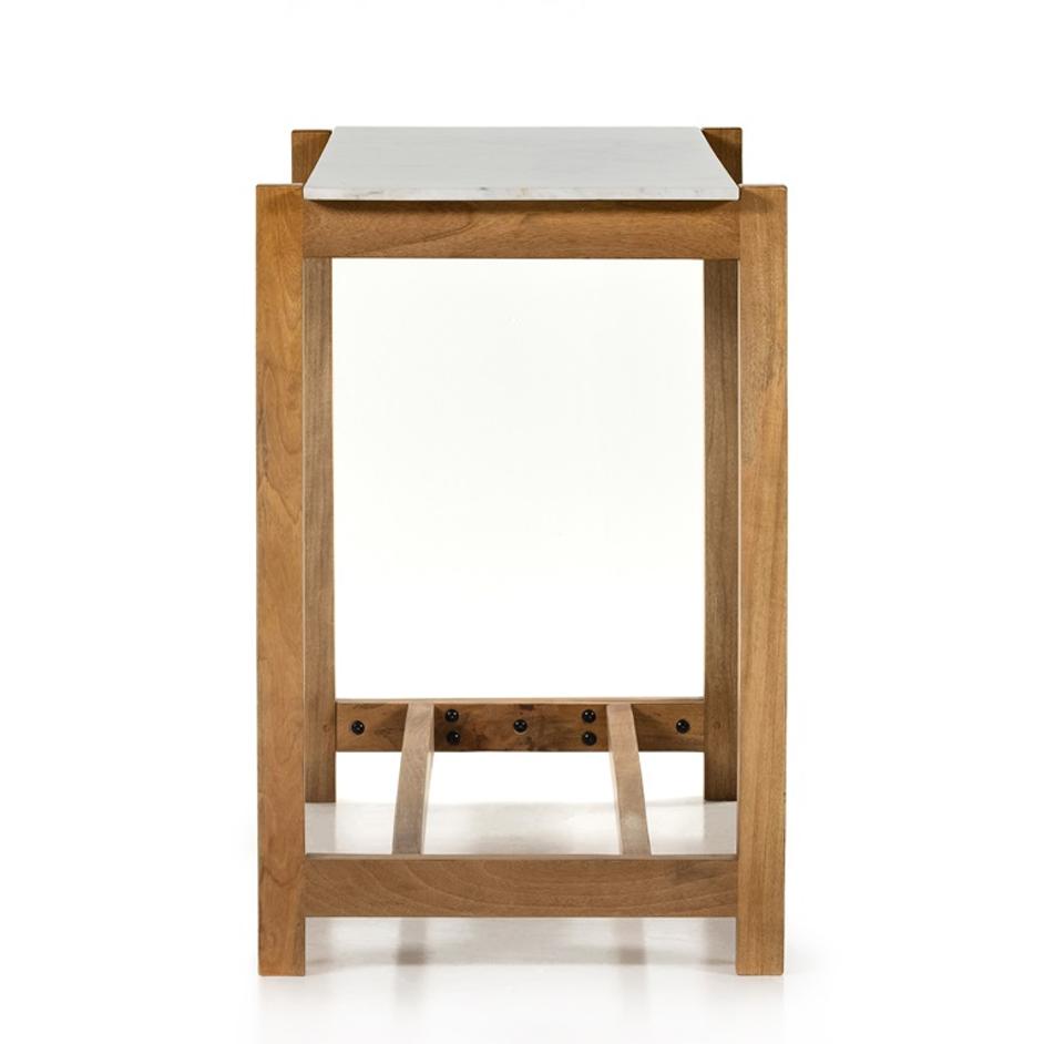 Scout Bar Table In Auburn Mango In Bar by FOUR HANDS