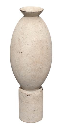 Elavated Ceramic Decorative Vase, Off White by Jamie Young