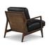 Carmelo Leather Accent Chair by Urbia Imports