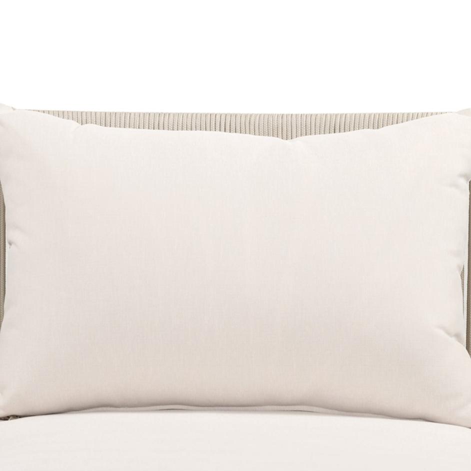 Rosen Outdoor Chaise In Natural Eucalyptus by FOUR HANDS