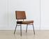 BRINLEY DINING CHAIR - BLACK - HAZELNUT by Sunpan