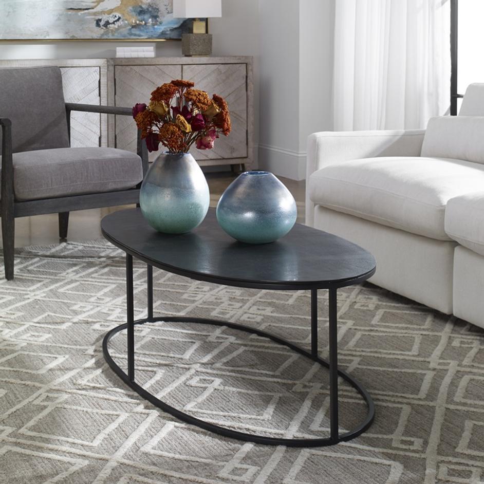 Coreene Oval Coffee Table by Uttermost