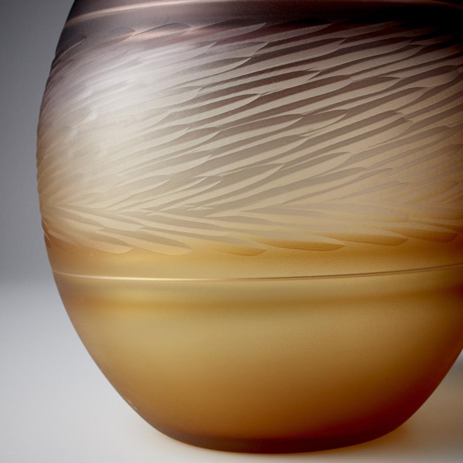 Leilani Vase in Plum and Amber by Cyan Design