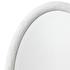 Ovation Oval Wall Mirror, White by Jamie Young