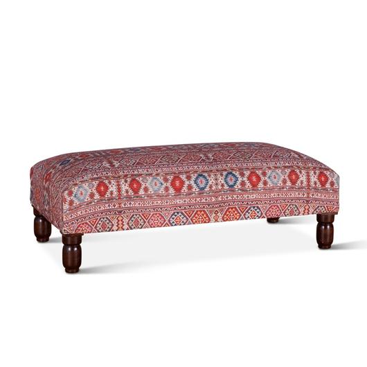 Marrakech 48" Mix Pattern Ottoman by Home Trends & Design