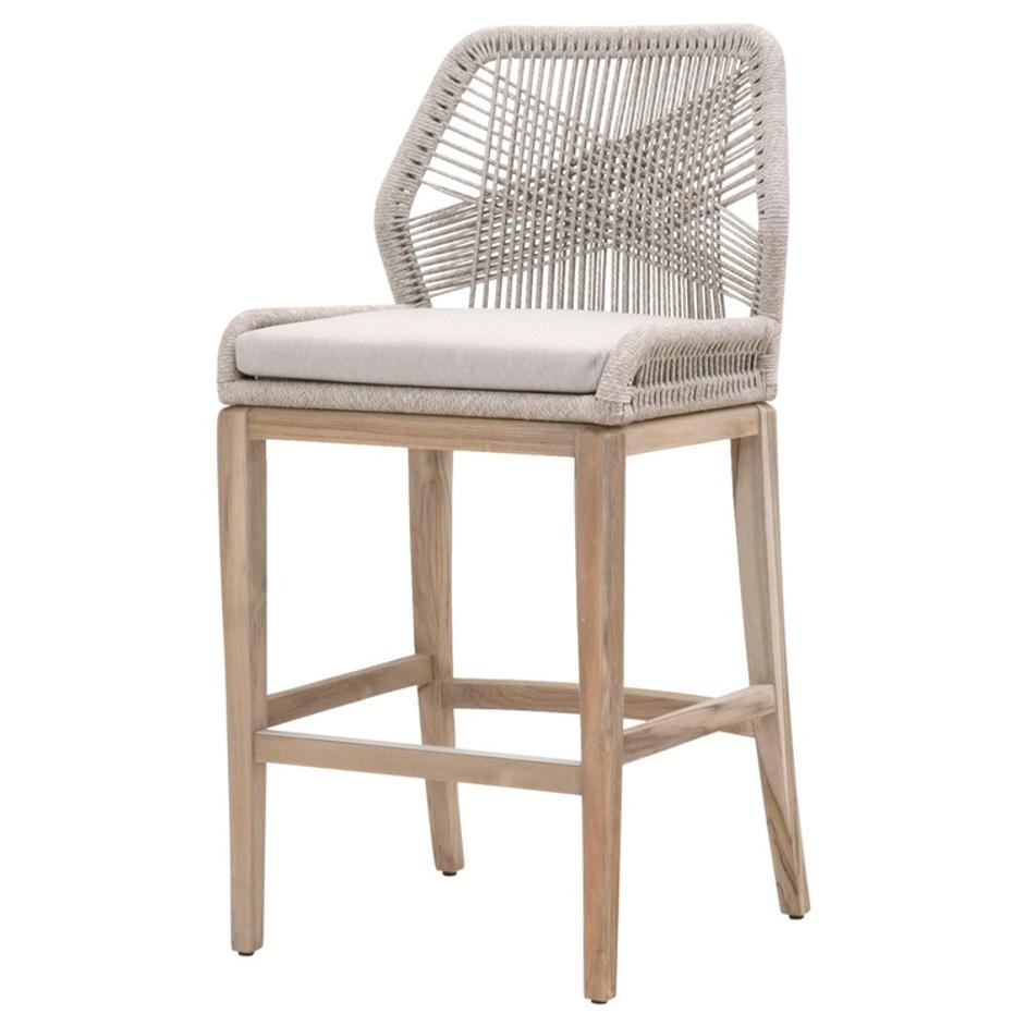 Loom Outdoor Barstool by Essentials For Living