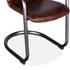 Portofino Leather Dining Chair Geisha Brown by Home Trends & Design
