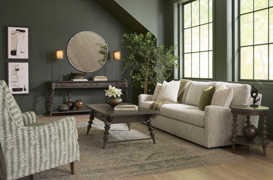 Revival Row Rectangular Cocktail Table with Drawer by Pulaski Furniture