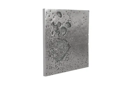 Splotch Wall Art, Silver, Square by PHILLIPS COLLECTION