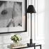 Pilot Black Buffet Lamp by Uttermost