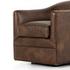 Quinton Swivel Chair - Arvada Cigar by Four Hands