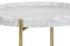 Liv Side Table - White Marble by Sunpan