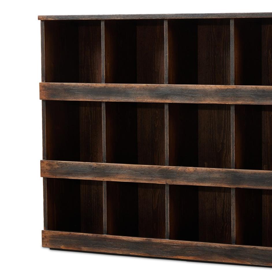 Mercantile Shop Store Cabinet - Aged Brown by Four Hands
