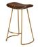 Theo Leather Counter Stool, Brown by Jamie Young