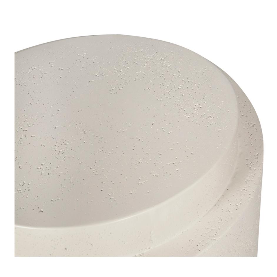 Cosmo Outdoor Accent Table Off White by Moes Home