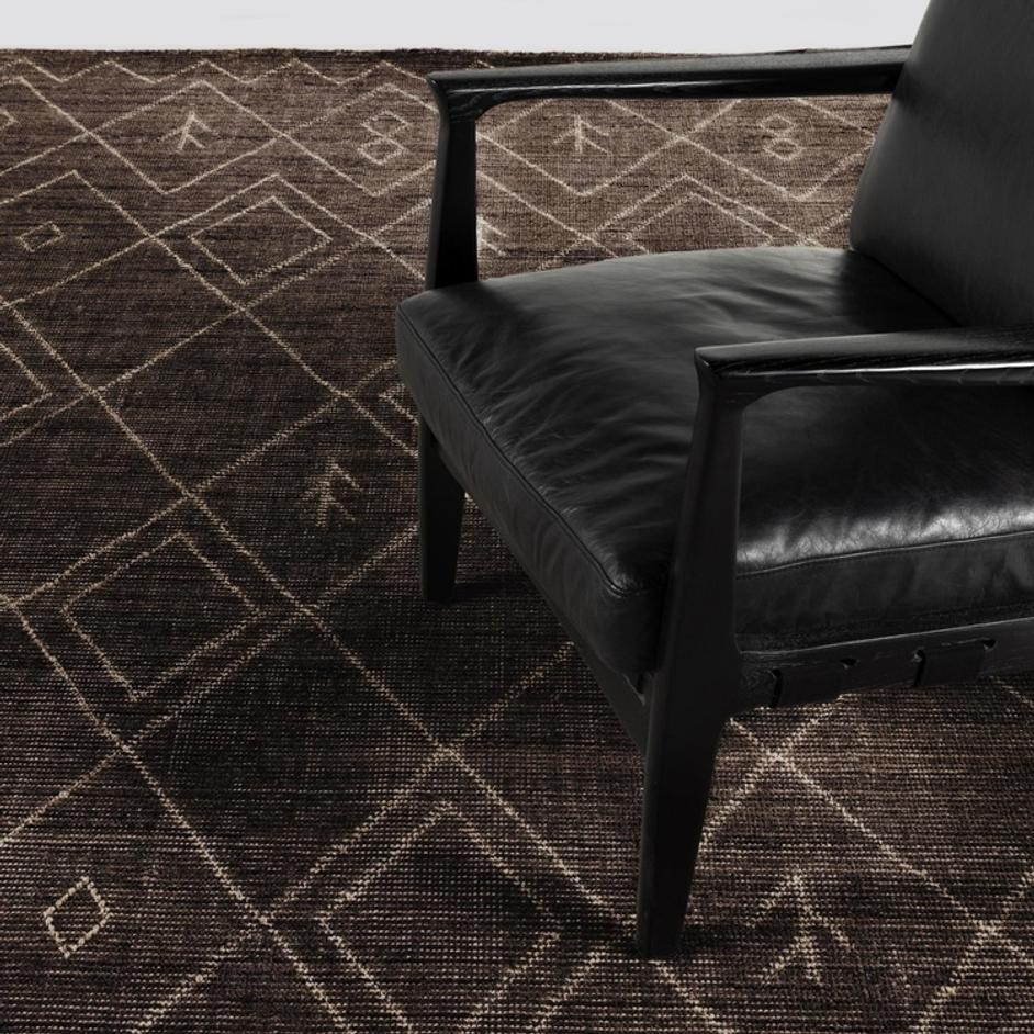 Nador Moroccan Hand Knotted Rug - Nador Espresso by Four Hands