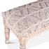 Marrakech 39" Woven Upholstered Accent Bench by Home Trends & Design