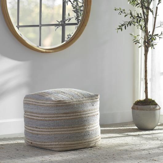 Mesick Pouf by Uttermost