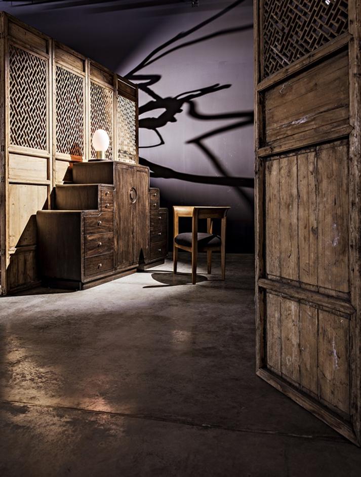 Webster Teak Club Chair with Satin Clear Coat and Black Cotton Cushion by Noir Furniture