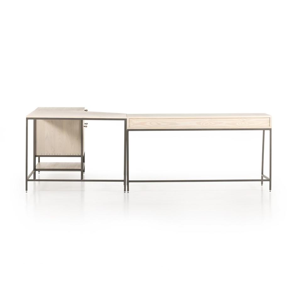 Trey Desk System - Dove Poplar by Four Hands