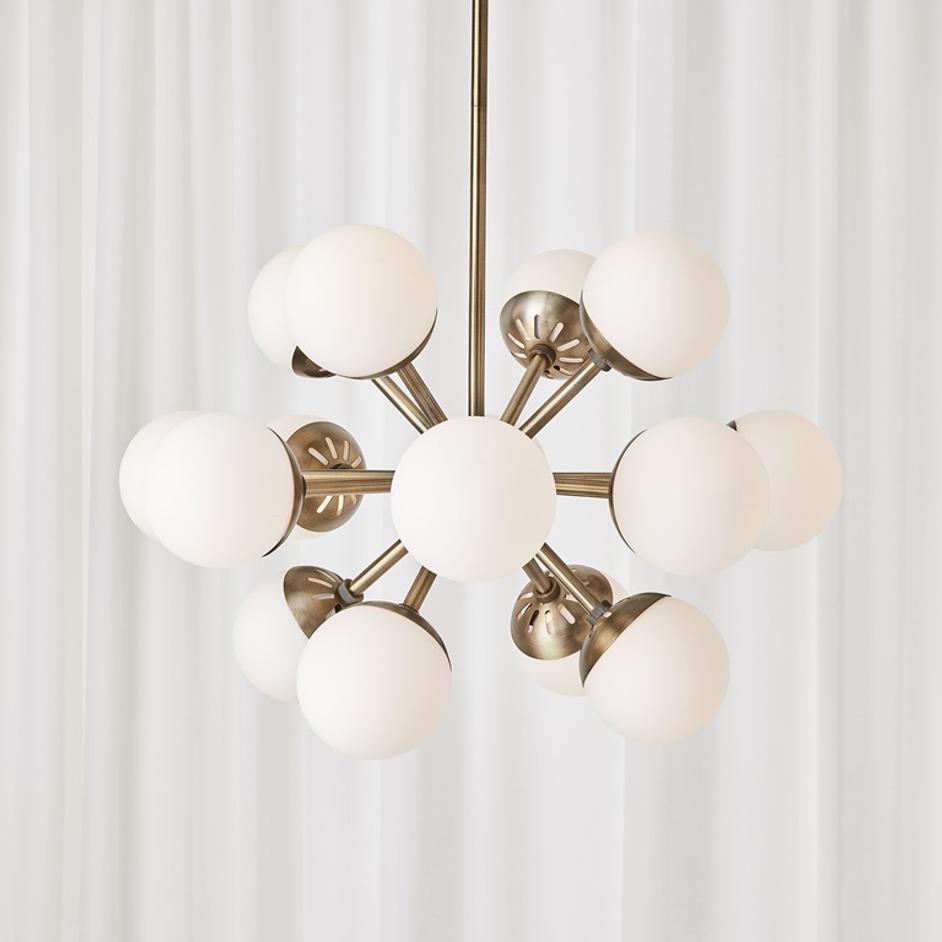 Droplet 16 Light Sputnik Chandelier by Uttermost