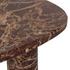 Zion Coffee Table - Merlot Marble by Four Hands