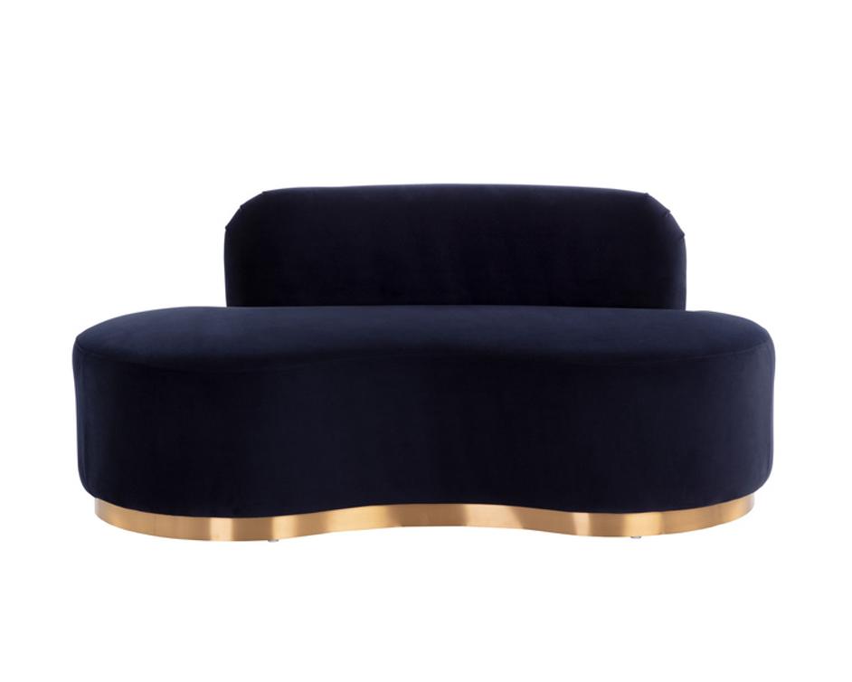 CASSEY BENCH - MEG INDIGO by Sunpan