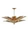 Tropical Semi-Flush In Vintage Brass by Currey & Company