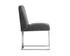 Dean Dining Chair - Stainless Steel - Cantina Magnetite by Sunpan