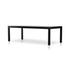 Isador Dining Table 96" In Black Wash by FOUR HANDS