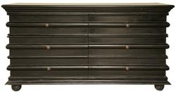 Ascona Chest, Hand Rubbed Black by Noir Furniture