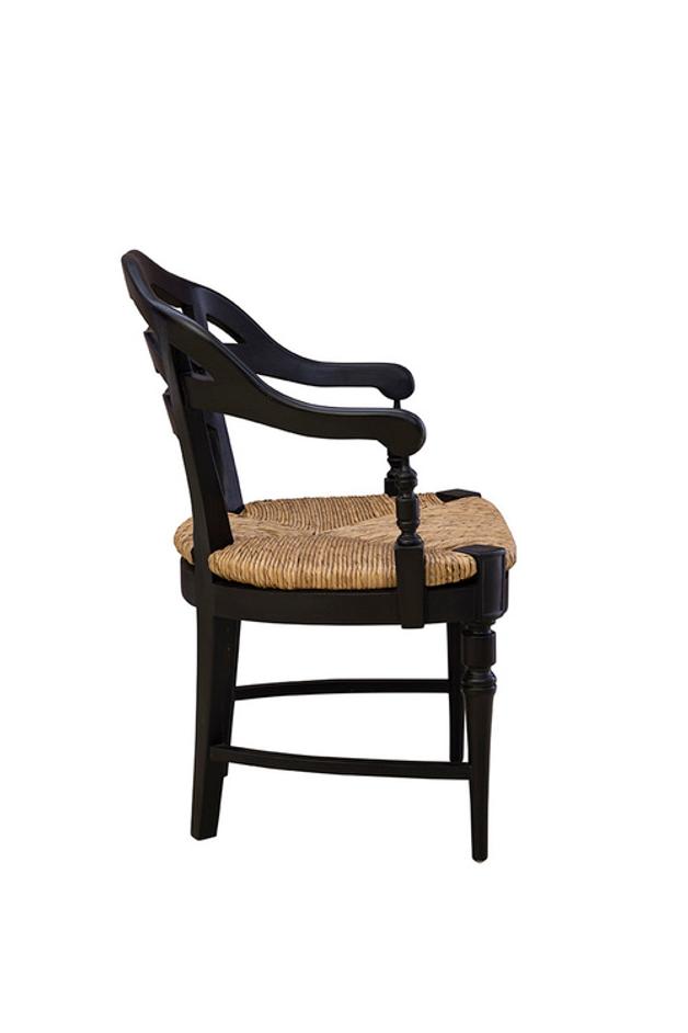 Black Maverick Arm Chair by Furniture Classics
