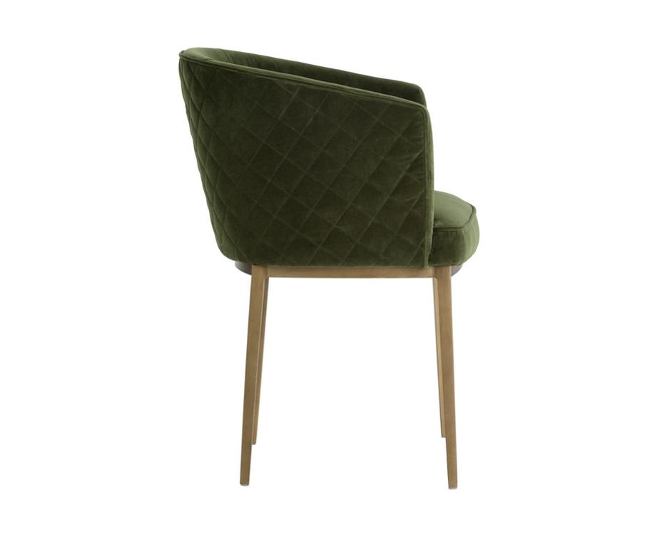Cornella Dining Chair - Forest Green by Sunpan
