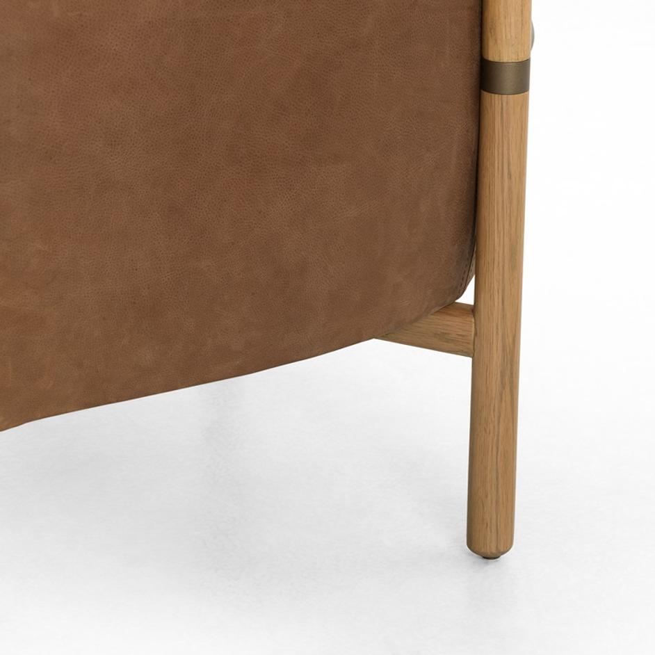 Enfield Chair In Palermo Cognac by FOUR HANDS