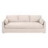 Thea Outdoor 90" Taper Arm Slipcover Sofa by Essentials For Living