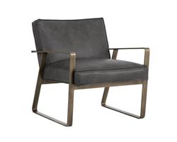 Kristoffer Lounge Chair - Vintage Steel Grey by Sunpan