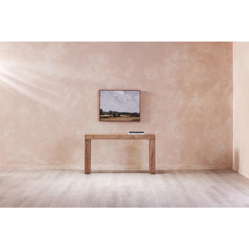 EVANDER CONSOLE TABLE AGED OAK by Moes Home