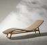 Portia Outdoor Chaise Lounge In White by FOUR HANDS